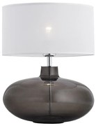 Lampa de masa moderna SEKWANA alb/fumuriu