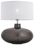 Lampa de masa moderna SEKWANA alb/fumuriu