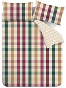 Lenjerie de pat pentru pat dublu 200x200 cm Autumn Check – Catherine Lansfield