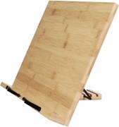 Suport pentru cărți, bambus, 39 x 28 x 4,2 cm