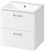 Cersanit S801-456 NIKO - Dulap de baie suspendat cu lavoar, 50 x 40 cm, alb