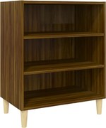 vidaXL Servantă, stejar maro, 57x35x70 cm, PAL