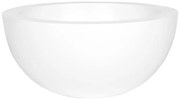Jardiniera Vic Bowl, alb mat, mai multe dimensiuni - PotteryPots mărimea: S - v. 18 cm, ⌀ 38.5 cm