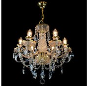 Wranovsky JWZ148062100 - Lustră de cristal pe lanț DIAMANT 6xE14/40W/230V