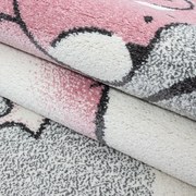 Covor pentru copii roz/gri 160x230 cm Kids – Ayyildiz Carpets