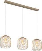 Globo 15965-3H - Pendul DICHTI suspendat pe cablu, 3xE27/40W/230V