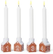 Sfeșnic pentru advent din ceramică Gingerbread – Kähler Design