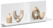 vidaXL Dulap de perete, alb, 70x16,5x30 cm, lemn prelucrat