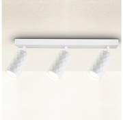 Brilagi - Spot aplicat SELE DIAMANT 3x GU10/30W/230V, alb