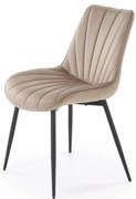 Scaun K589 velvet bej H87 cm