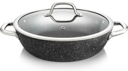 Tigaie adâncă cu capac Tescoma PRESIDENT Stone, 28 cm, 28 cm
