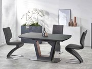 Masă de sufragerie extensibilă 160-240 cm Billie (antracit) (pentru 6 8 persoane). Promo -6%. 1048719