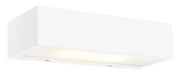 Lampa de perete dreptunghiulară de design albă 25 cm - Houx