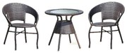 Set de mobilier de grădină Bistro, 3 piese