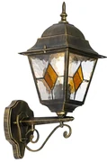 Lămpi de perete exterioare vintage aur antic - Antigua Up