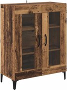 vidaXL Bufet Lemn Vechi 69,5 x 34 x 90 cm Lemn Ingineresc și Fier