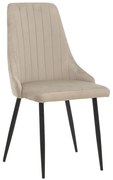Scaun Bucatarie/Dining Azmer Catifea Bej