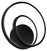 Aplică LED dimabilă Ideal Lux OZ LED/28W/230V CRI 90 negru