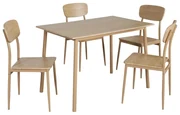Set mobilier sufragerie Lenin (stejar natural) (pentru 4 persoane). 1116380