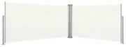 vidaXL Copertină laterală retractabilă, 160 x 600 cm, Crem