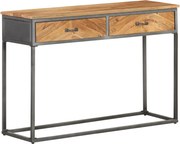 vidaXL Masă consolă, 110x35x75 cm, lemn masiv de acacia