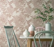 Tapet Hummingbird, Beach Pink Luxury Bird, 1838 Wallcoverings, 5.3mp / rola