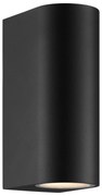 Aplica de perete exterior IP44 Dion Double Black