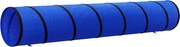 vidaXL Tunel pentru câini, albastru, Ø 50x300 cm, poliester