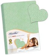 Bellatex Cearșaf din bumbac, verde deschis, 140 x 200 cm