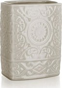 BRILANZ Pahar pentru periuţe de dinţi din ceramică, gri-bej