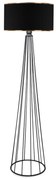 Lampa De Podea Weyra Negru 38x121 cm