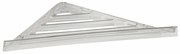 GEDY FL80 raft de colț pentru duș, 23 x 3 x 23 cm,ABS/transparent