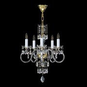 Candelabru cu 5 brate LUX design modern, Cristal Bohemia Exclusive Miracle