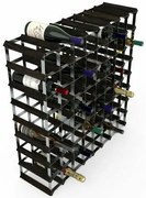 Suport RTA pentru 72 de sticle de vin, cenușăneagră