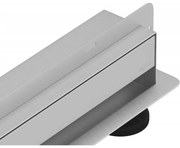 Mexen Flat Wall scurgere liniară de perete 2în1 60 cm, inox - 1030060