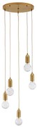 Lustra moderna cu 5 pendule design minimalist VEDA