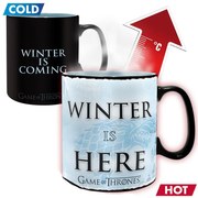 Cana ceramica termosensibila licenta Game of Thrones - Winter is Here 460 ml