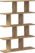 vidaXL Raft cubic de perete cu 12 compartimente stejar artizanal lemn