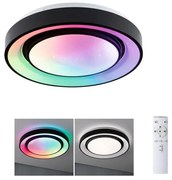 Plafonieră dimabilă LED RGBW/22W RAINBOW 230V Paulmann 70544 + telecomandă