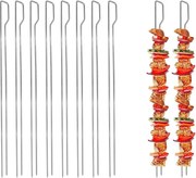 Țepușe pentru frigărui BBQ XL DELANO, lungime 30 cm – set 8 buc.