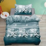 Lenjerie de pat din bumbac OLAVIE albastru Dimensiune lenjerie de pat: 70 x 90 cm | 140 x 200 cm