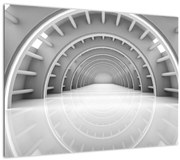 Tablou pe sticlă - Pasaj 3D (70x50 cm)