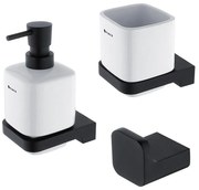 Dozator de săpun, suport de periuțe și cârlig de perete NIMCO MAC set-31K-T-90 MAYA