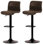 Set de scaune de bar AUB-806 BR3, 2 buc.