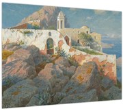 Tablou - William Stanley Haseltine, Santa Maria a Cetrella, Anacapri, reproducere (70x50 cm)