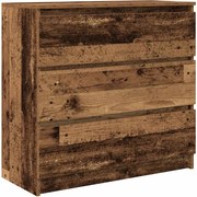 vidaXL Bufetă din lemn vechi 80x35x76 cm din lemn prelucrat