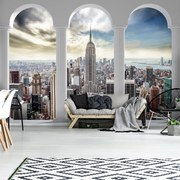 Fototapet - Privie spre New York Pillars (254x184 cm)