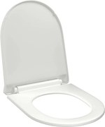 vidaXL Capac WC cu închidere silențioasă, eliberare rapidă, alb