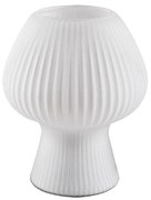 Veioza/Lampa de masa decorativa, Vinelle alb