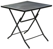 Masă metalică de grădină ZWMT-70F - 72 cm, pliabilă